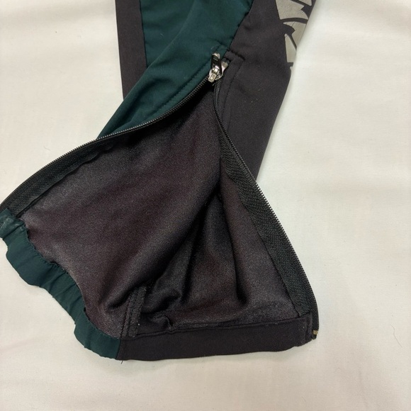 MEC Vintage Women’s XL Biking Adventure Pants Side Ankle Zip Reflective Safety - Picture 4 of 7